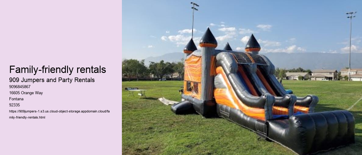 Family-friendly rentals