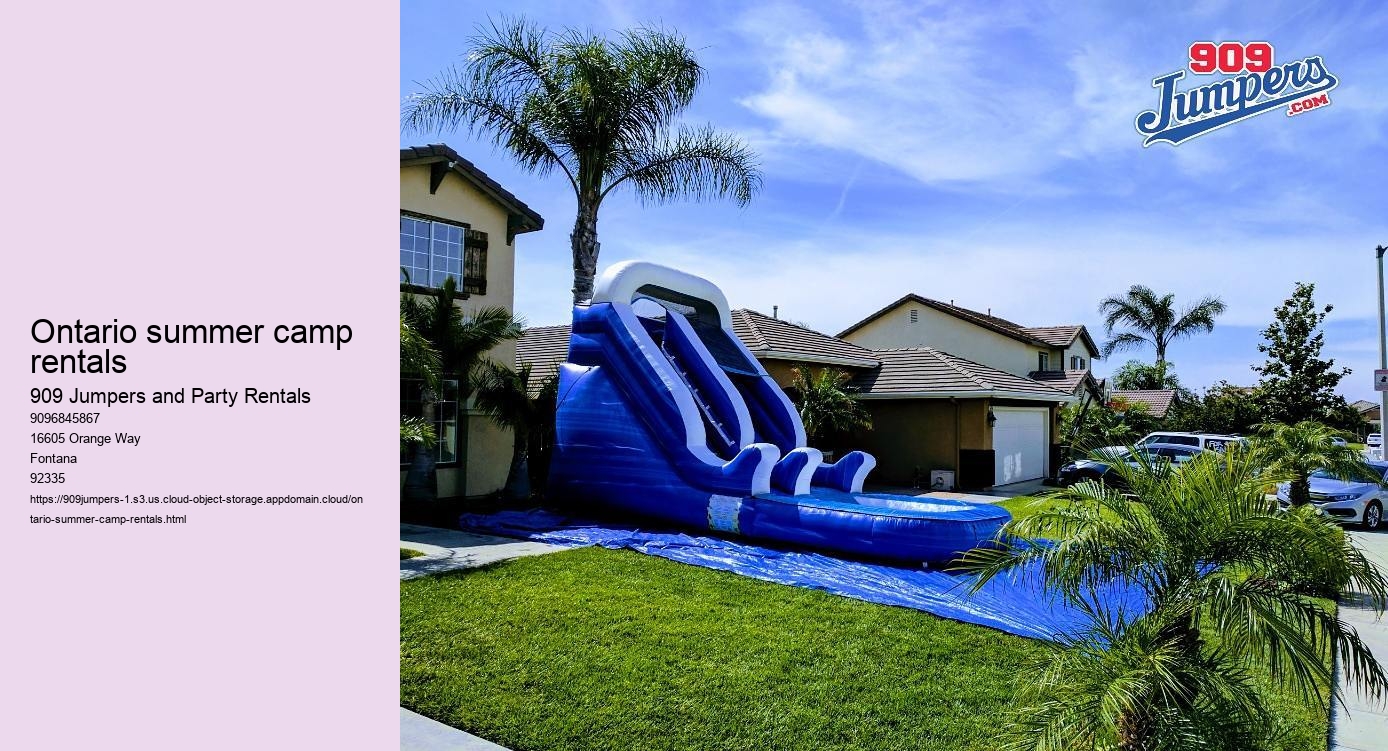 Ontario summer camp rentals